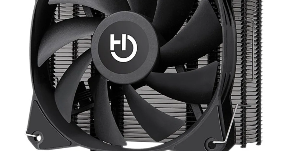 Hiditec CPU COOLER C12 PWM Black