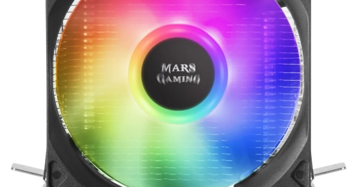 Mars Gaming Ventilador MCPUARGB CPU COOLER RGB