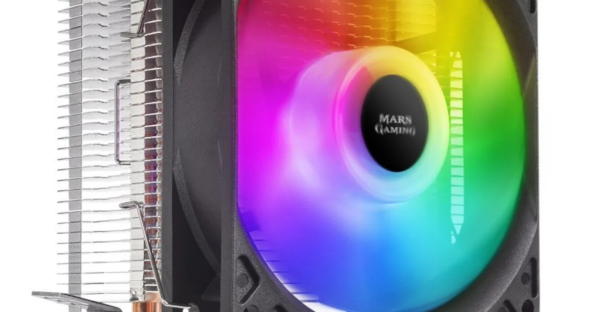 Mars Gaming Ventilador MCPUARGB CPU COOLER RGB (2)