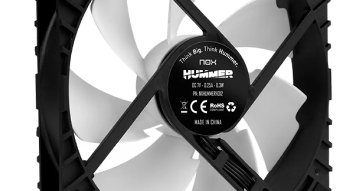 NOX Ventilador Hummer H-FAN PRO 120 mm PWM (2)