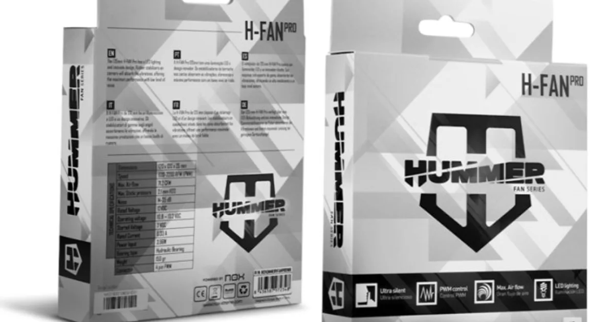 NOX Ventilador Hummer H-FAN PRO 120 mm PWM (4)