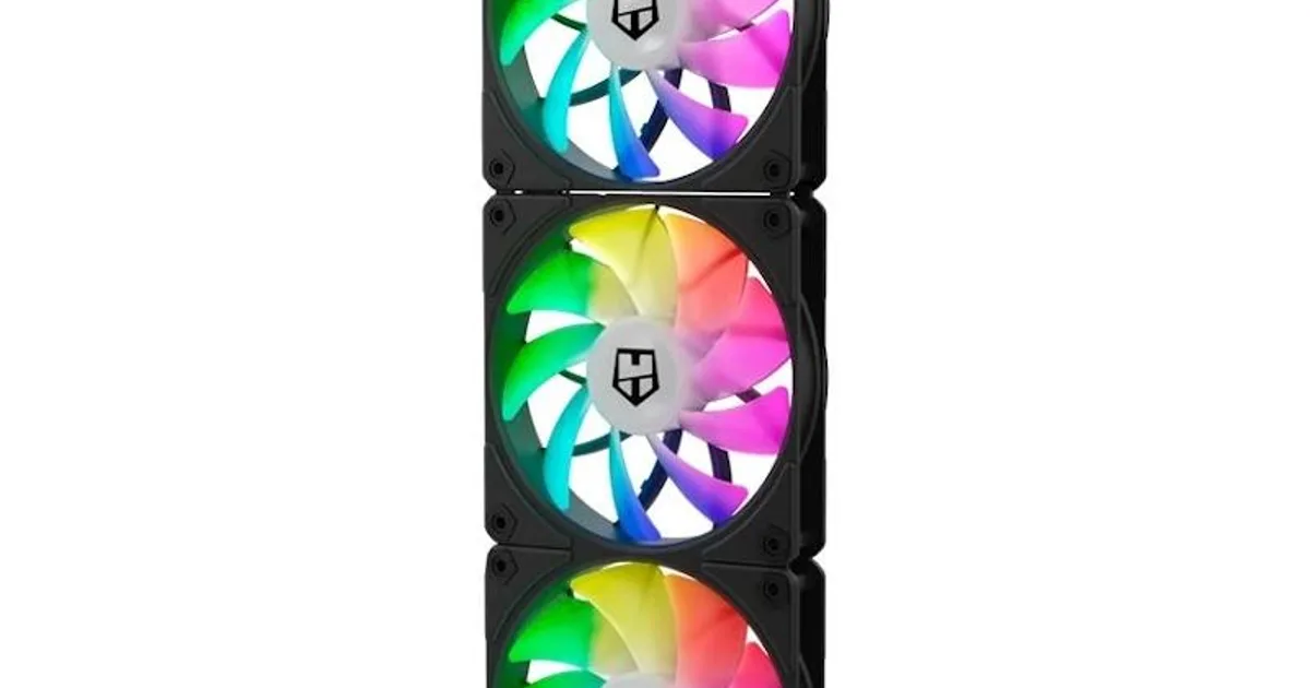 NOX HUMMER EASYLINK | ARGB FANS KIT NEGROS (2)