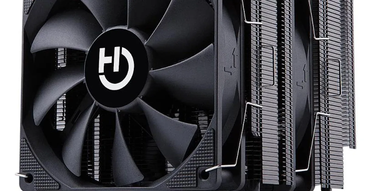 Hiditec CPU COOLER C20 PRO PWM BLACK (2)