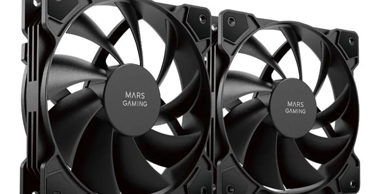 MARS GAMING Ventilador MF-PROX2 silencioso Black