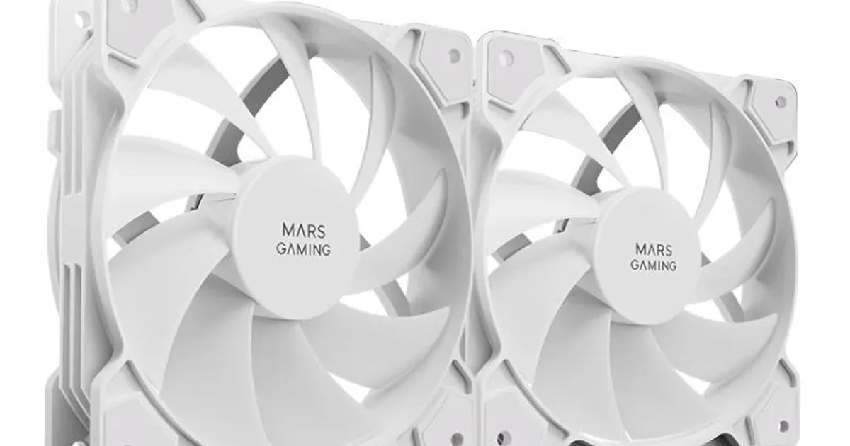 MARS GAMING Ventilador MF-PROX2 silencioso white