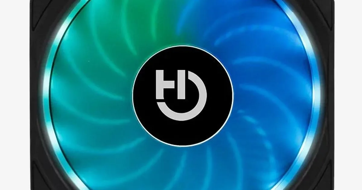 Hiditec Ventilador Gaming N-10 ARGB 120MM