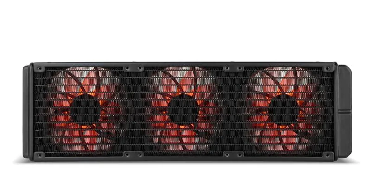 NOX HUMMER Kit Refrigeracion Liquida M-360 NEGRO (4)