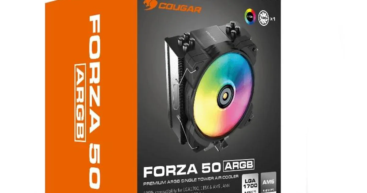 Cougar Ventilador Forza 50 Argb (4)