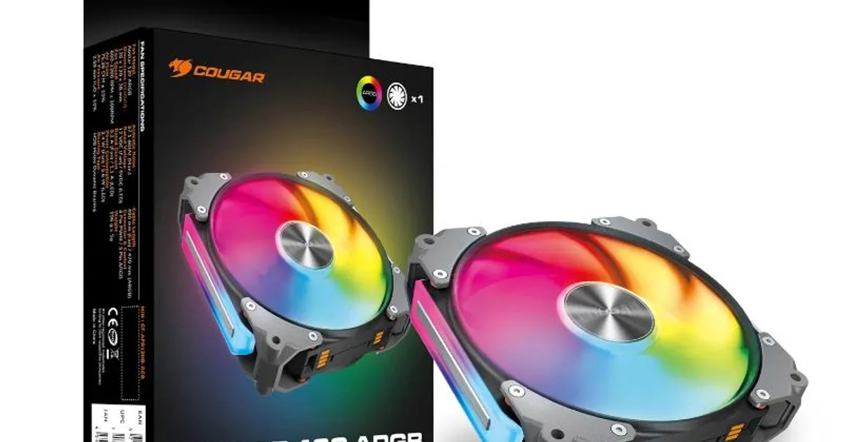 Cougar Ventilador Modular Apolar 120 Argb (4)