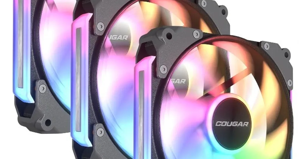 Cougar Vent. Modular Apolar 120 Argb (3pcs)