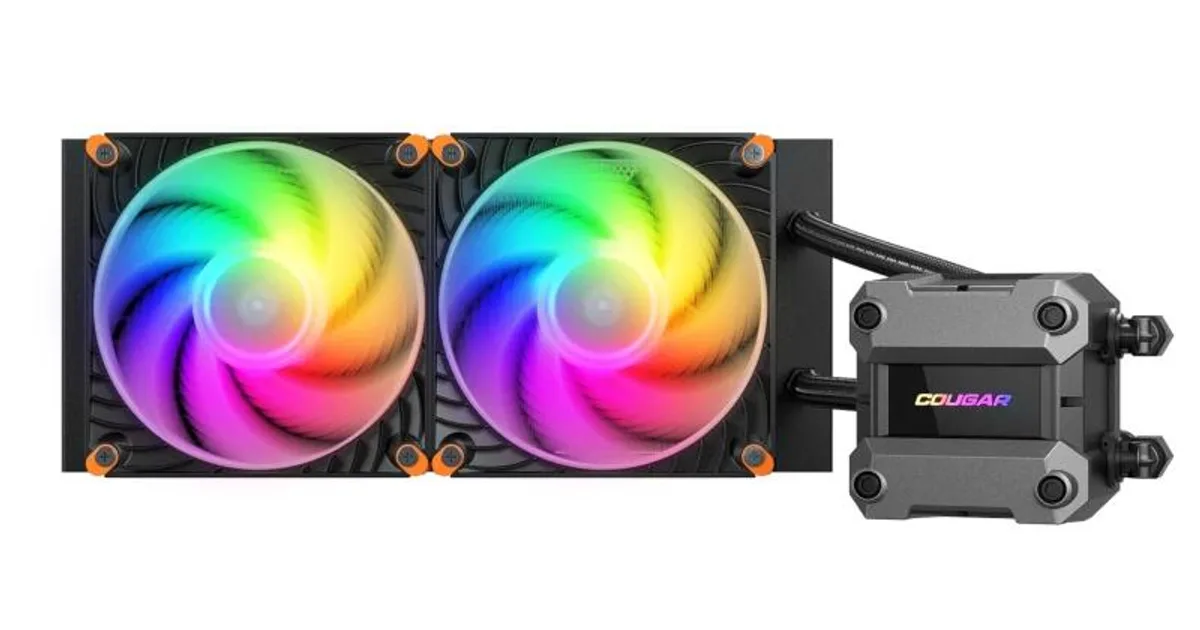 Cougar Poseidon Ultra 240 Argb Black (2)