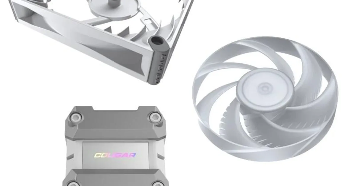 Cougar Poseidon Ultra 240 Argb White (4)
