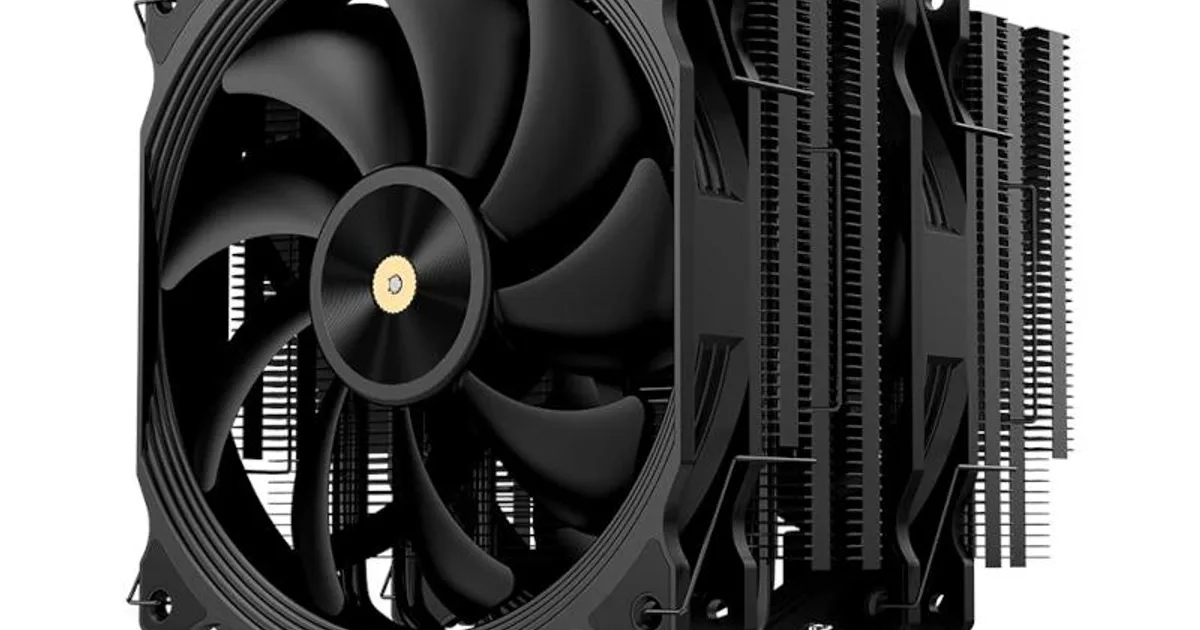 Hiditec Ventilador  C40 PRO PWM Black (4)
