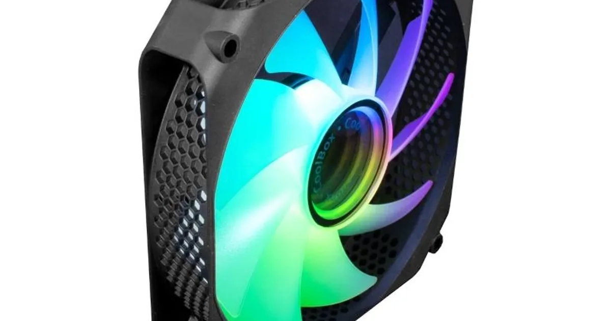Coolbox Gaming Ventilador aux. INFINITY 12cm A-RGB