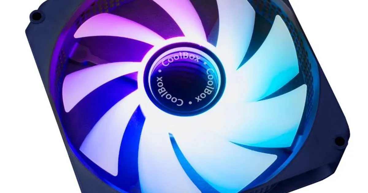 Coolbox Gaming Ventilador aux. INFINITY 12cm A-RGB (2)