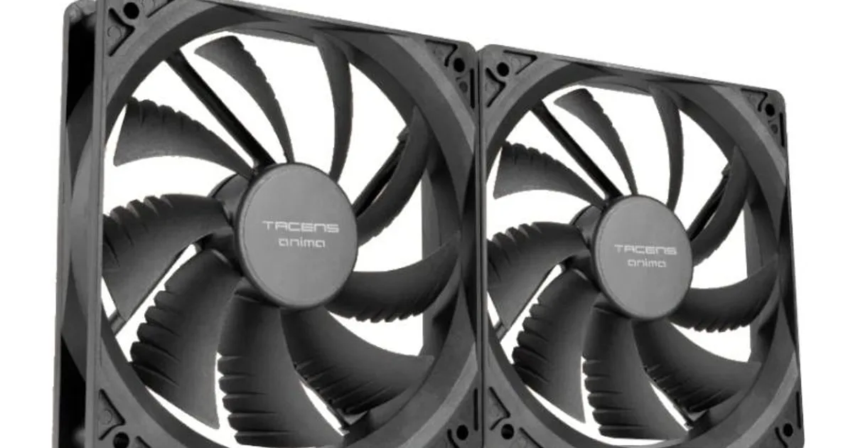 Tacens Anima Kit Ventilador 2en1 AF12X2 FLUXUS