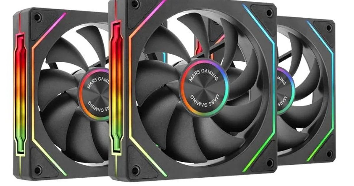 MARS GAMING KIT VENTIL. 3EN1 120MM ARGB