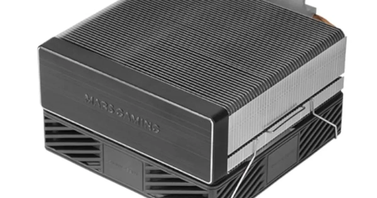 MARS GAMING Ventilador MCPU-X4  120MM 220W Negro (2)