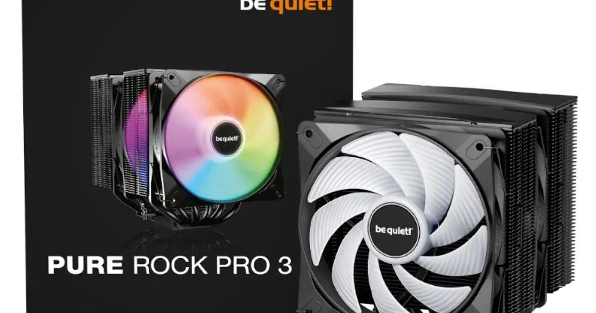 be quiet! Ventilador PURE ROCK PRO 3 LX Black (2)