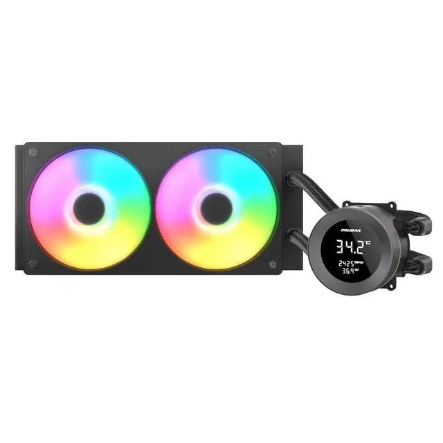 Cougar Ref. Liquid.Poseidon Vistek ARGB 240 Black