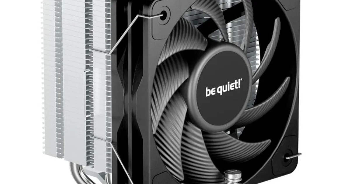be quiet! Ventilador Pure Rock Slim 3 10 cm Plata (2)