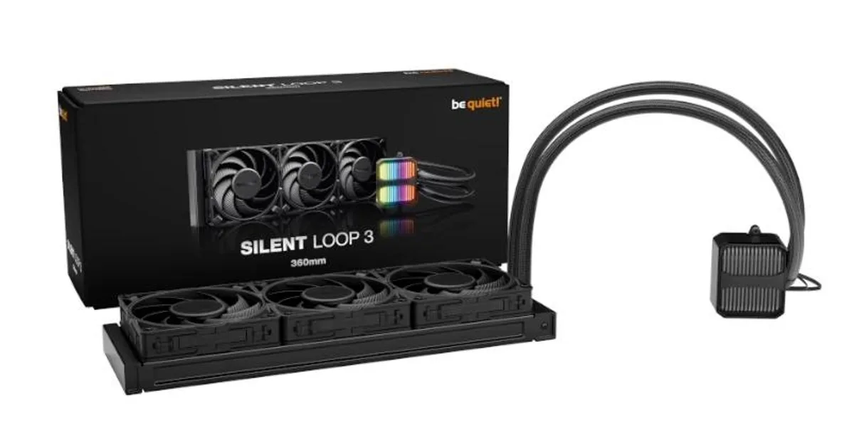 be quiet! Refrigeración líquida Silent Loop3 360mm