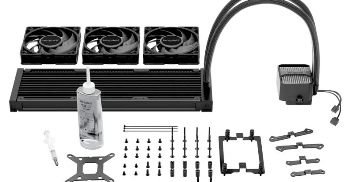 be quiet! Refrigeración líquida Silent Loop3 360mm (3)