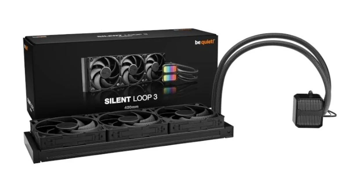 be quiet! Refrigeración líquida Silent Loop3 420mm