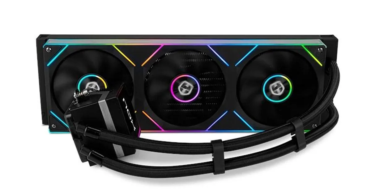 Nox Ventilador HUMMER M-360 LCD Kit RL Mag. ARGB N