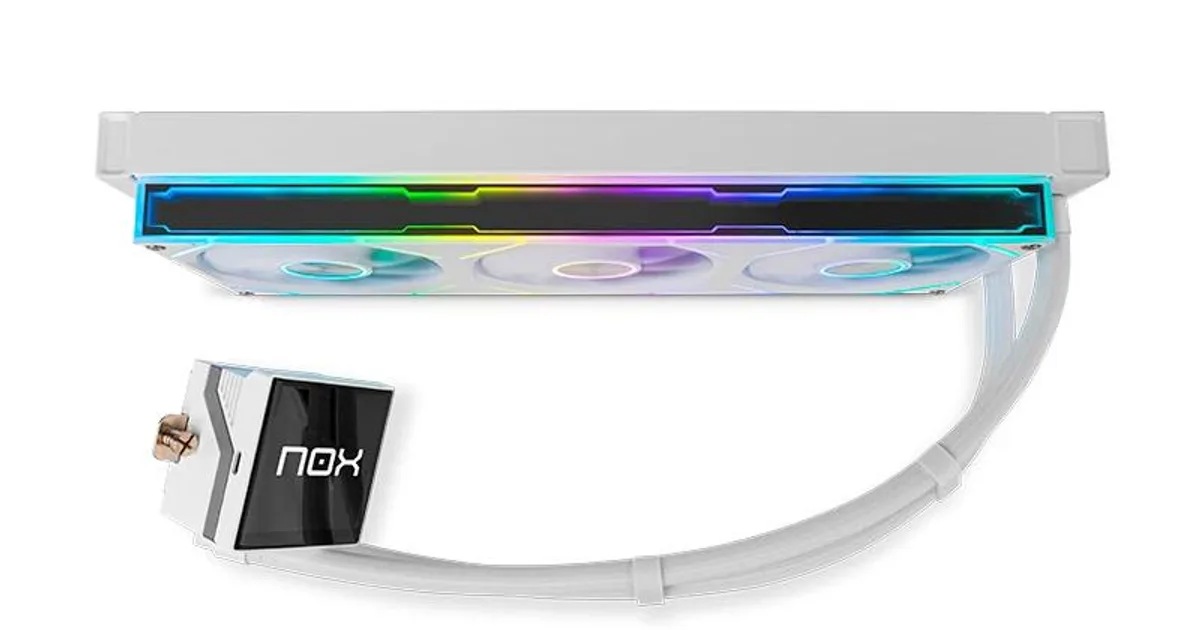 Nox Vent. HUMMER M-360 LCD Kit RL Mag ARGB Blanco (2)