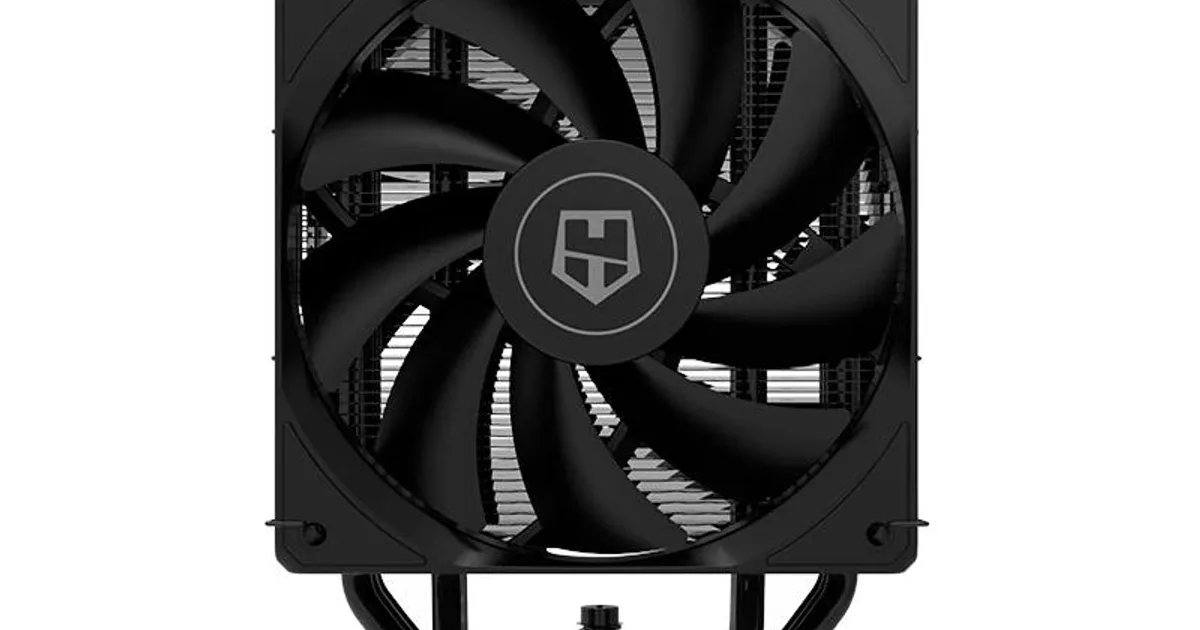 NOX Ventilador HUMMER H-200 LCD CPU LCD Dual Fan (2)
