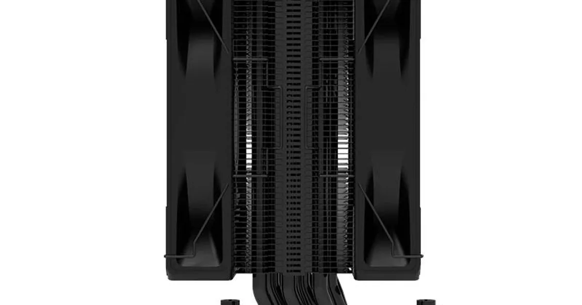 NOX Ventilador HUMMER H-200 LCD CPU LCD Dual Fan (3)