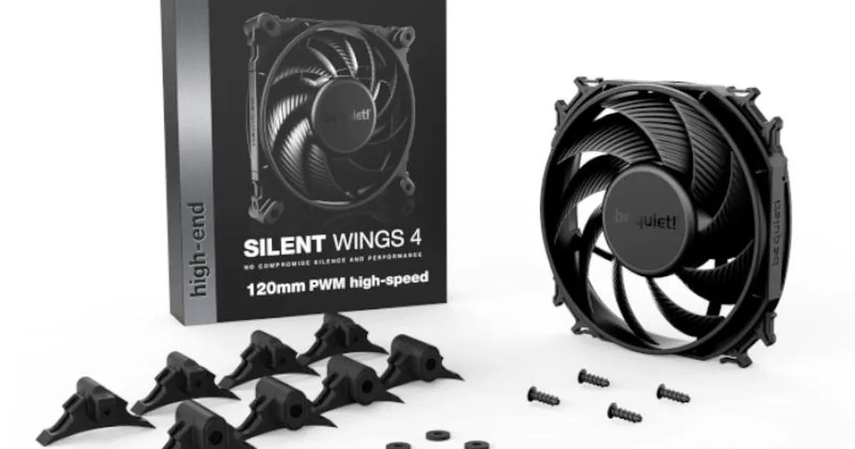 be quiet! Ventilador Silent Wings 4 120mm (3)