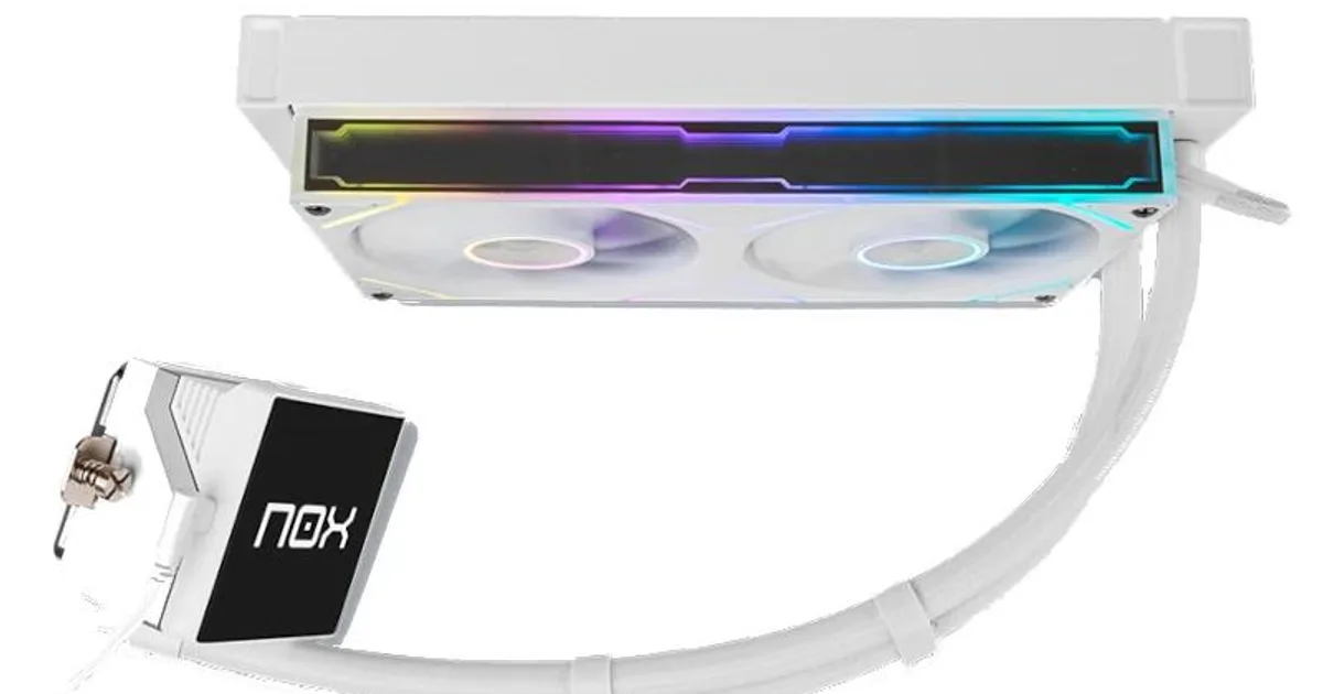 NOX HUMMER Kit RL M-240 LCD Mag. ARGB Blanco (3)