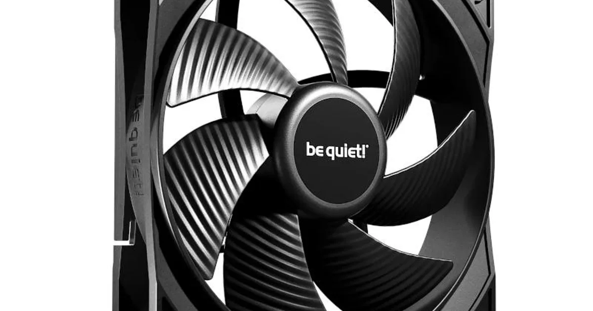 be quiet! Ventilador Pure Wings 3 120mm Negro