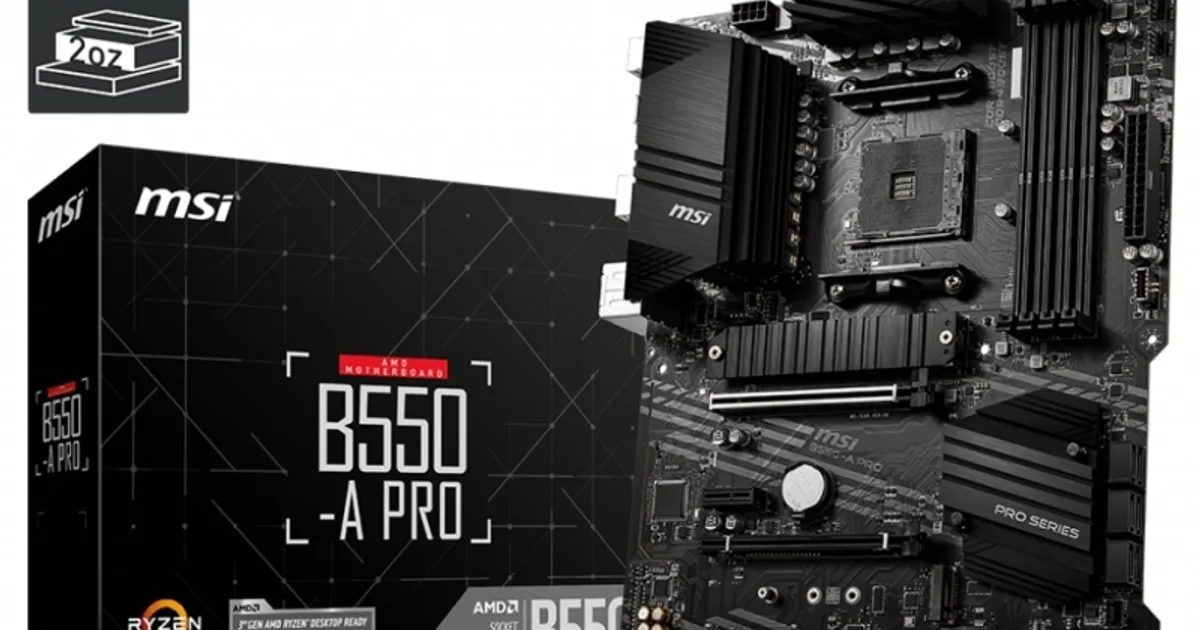 MSI Placa Base B550-A PRO ATX AM4