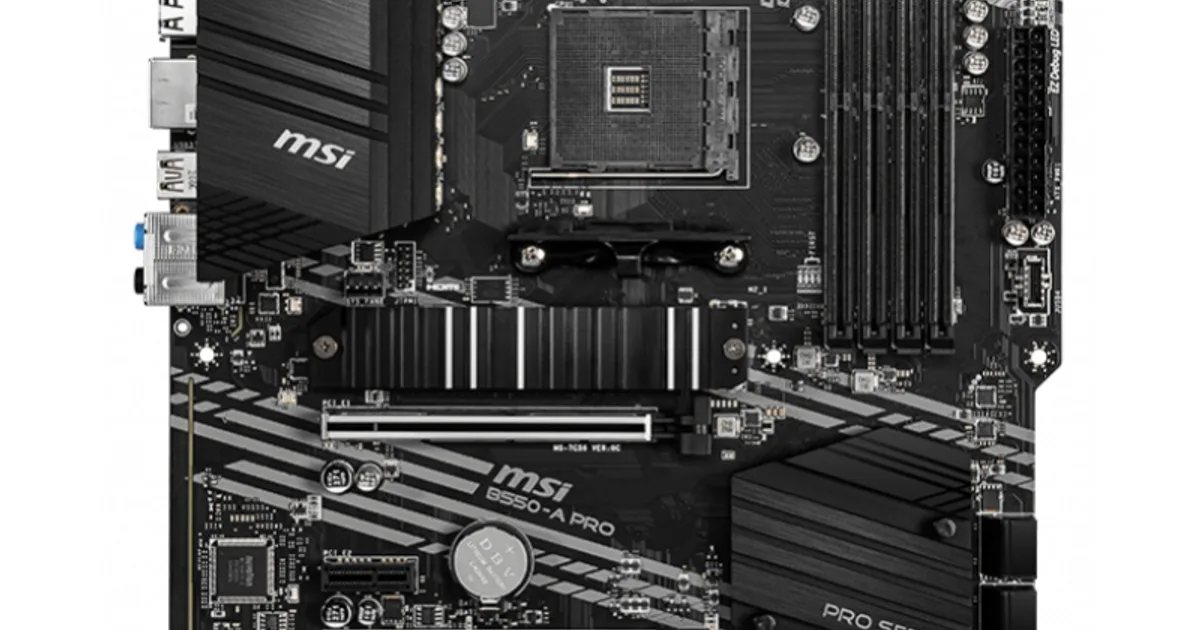 MSI Placa Base B550-A PRO ATX AM4 (2)