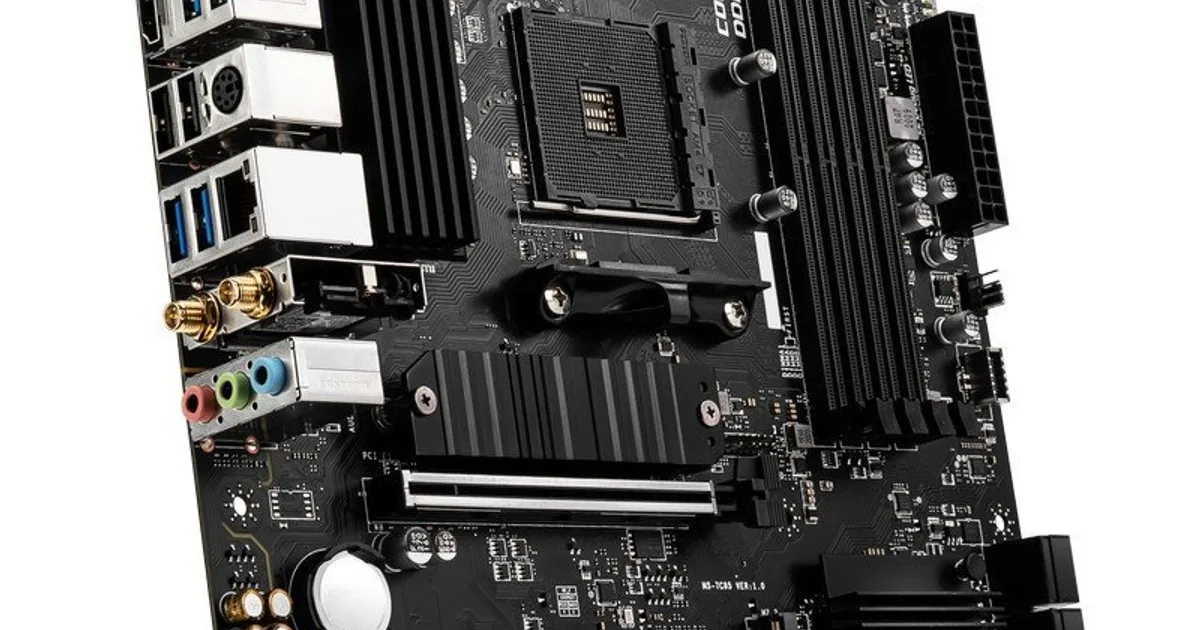 MSI Placa Base B550M PRO-VDH WIFI mATX AM4 (2)