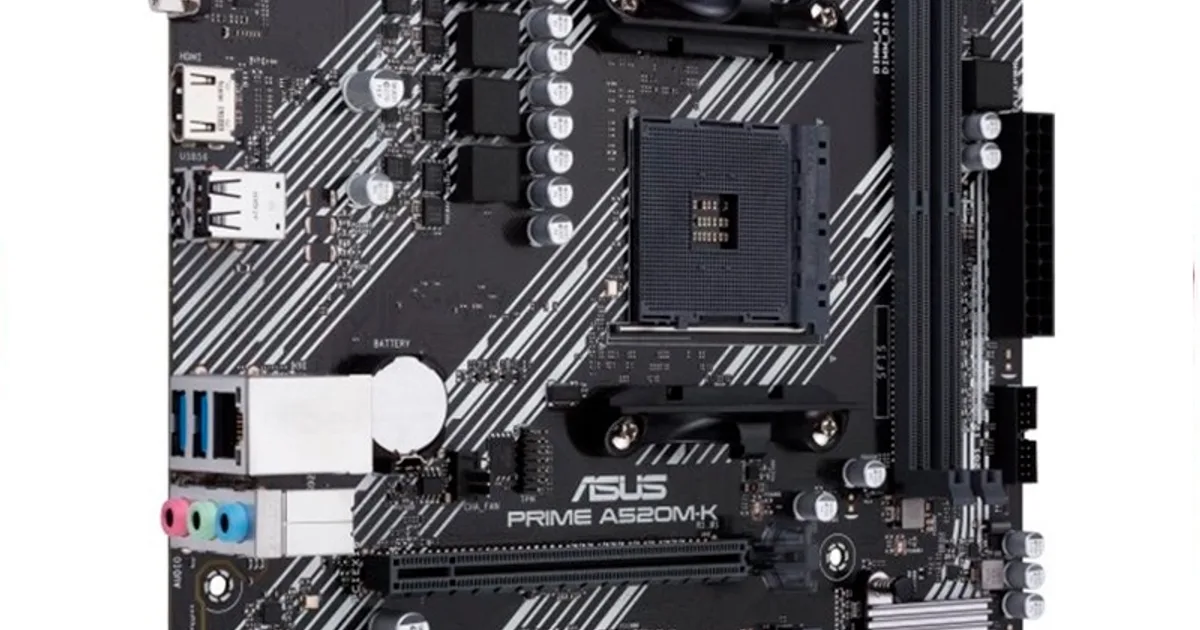 Asus Placa Base PRIME A520M-K  mATX AM4