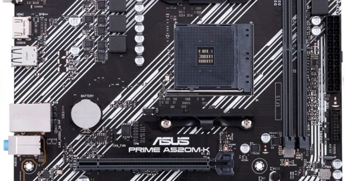 Asus Placa Base PRIME A520M-K  mATX AM4 (4)