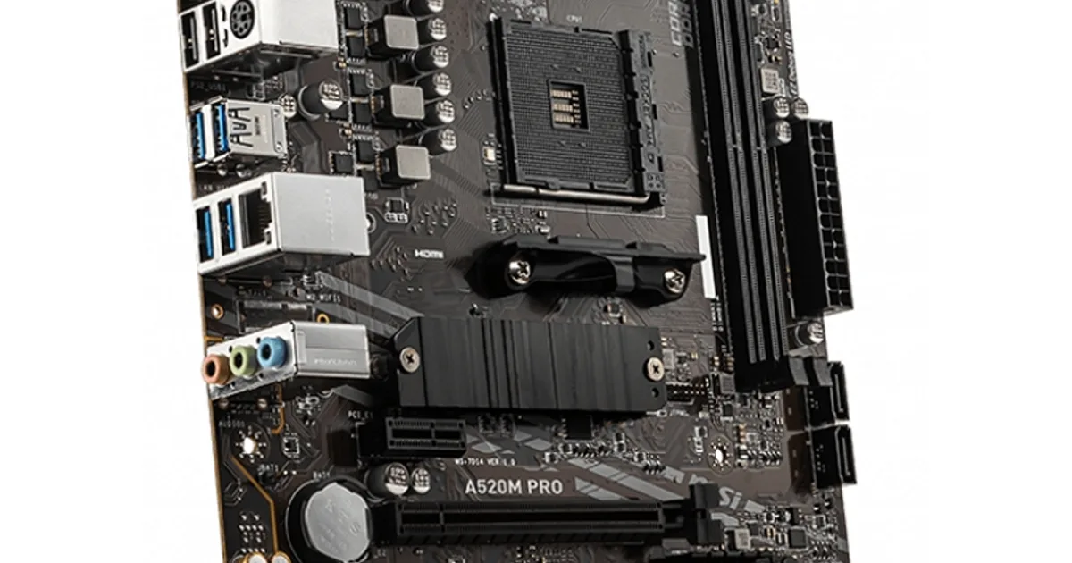 MSI Placa Base A520M PRO mATX AM4 (3)