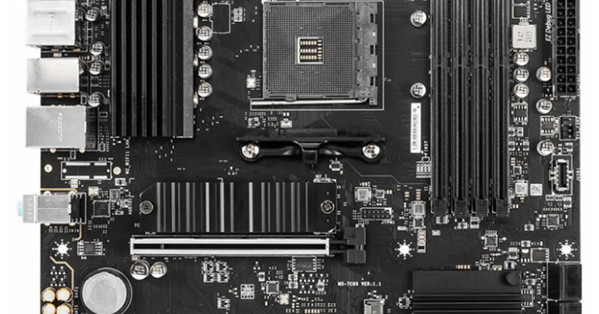 MSI Placa Base B550M PRO-VDH mATX AM4 (2)