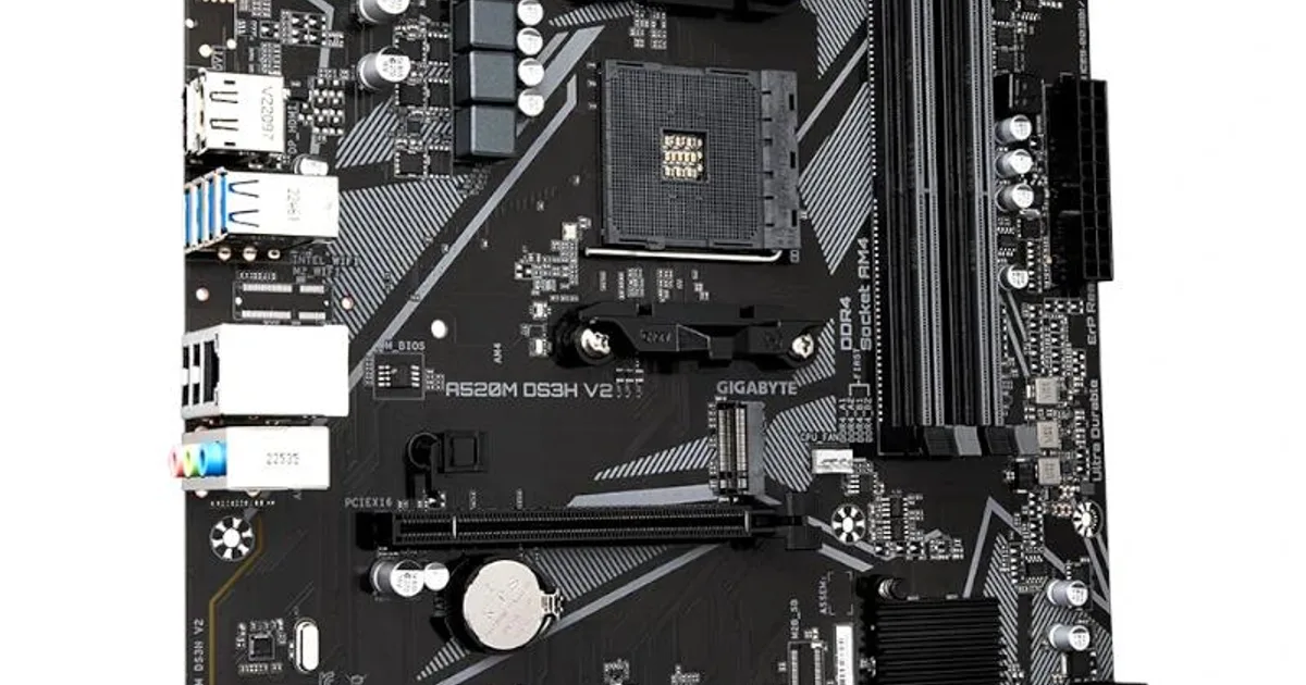 Gigabyte Placa Base A520M DS3H V2  mATX AM4 (3)