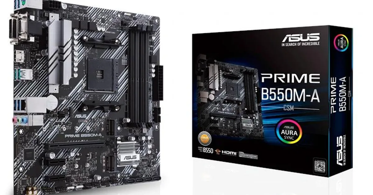 ASUS Placa Base PRIME B550M-A/CSM  mATX AM4 (4)