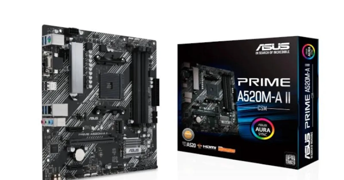 Asus Placa Base PRIME A520M-A II CSM mATX AM4