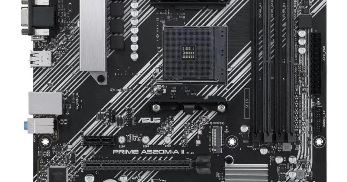 Asus Placa Base PRIME A520M-A II CSM mATX AM4 (2)