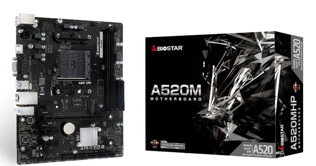 Biostar Placa Base A520MHP mATX AM4