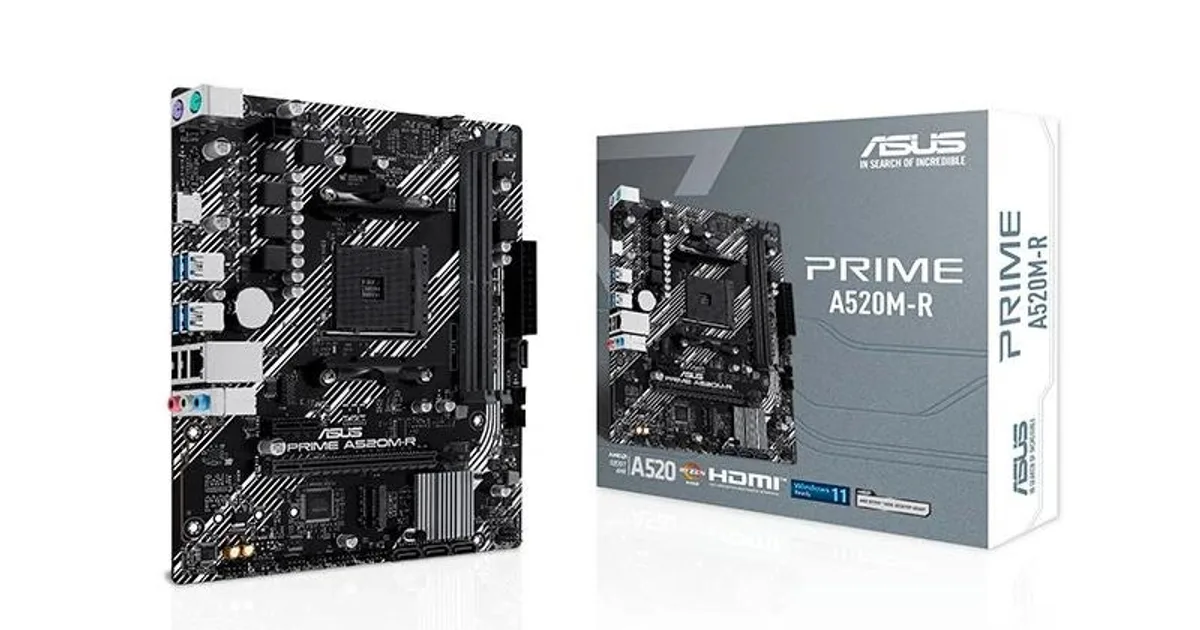 Asus Placa Base PRIME A520M-R mATX AM4