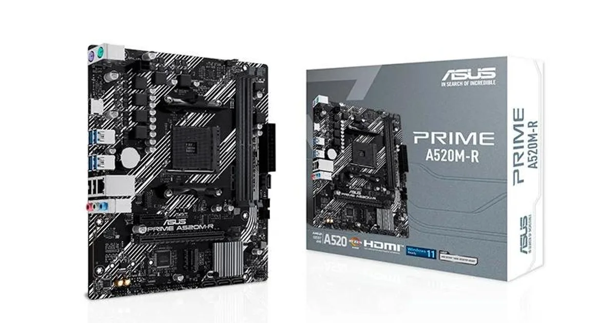 Asus Placa Base PRIME A520M-R mATX AM4 (4)