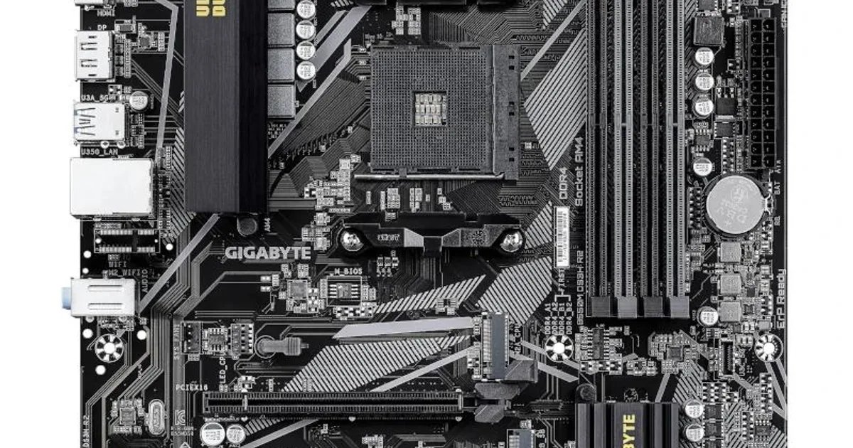Gigabyte Placa Base B550M DS3H R2 mATX AM4 (2)